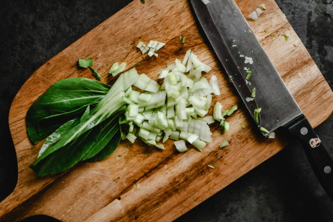 Pak choi fra Københavns Fødevarefællesskab